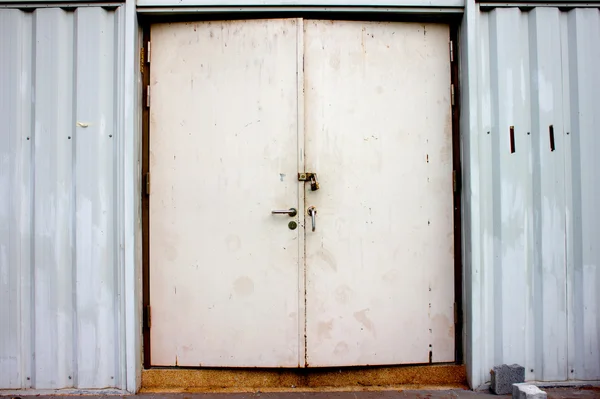 Door security steel — Stock Photo, Image