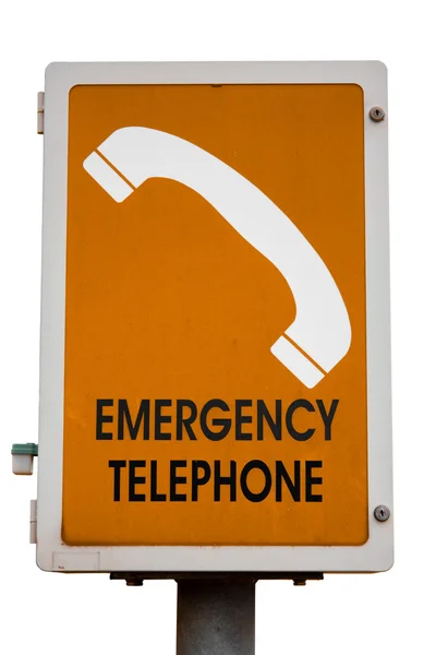 Emergency phone — Stock Photo, Image