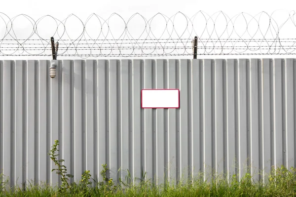 Zinc Fence Barb — Stock Photo, Image