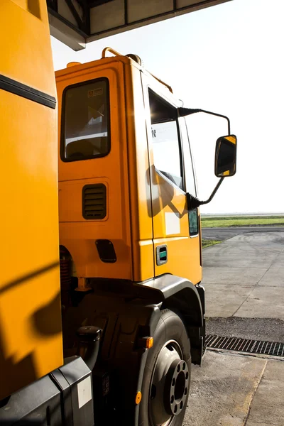 Vrachtwagen brandweerman auto 's — Stockfoto