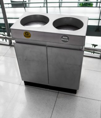 Çöp tenekesi paslanmaz