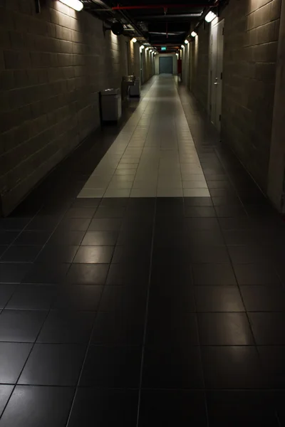 Охрана в коридоре — стоковое фото