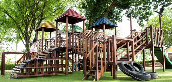 Children Stairs Slides — Stock Photo, Image