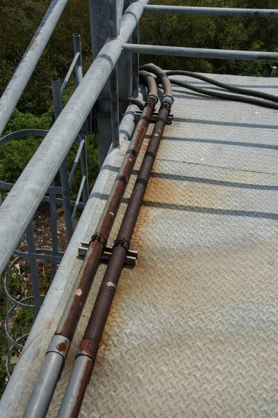 Puente de metal paso elevado — Foto de Stock