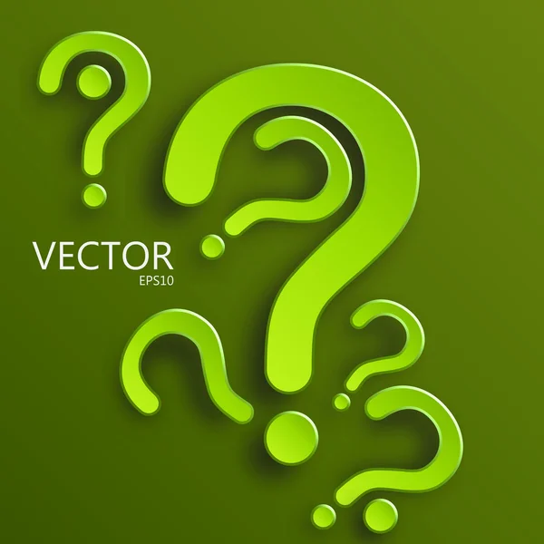 Otázka — Stockový vektor
