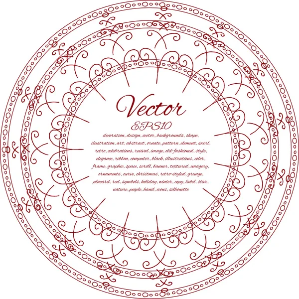 Ornamento — Vetor de Stock