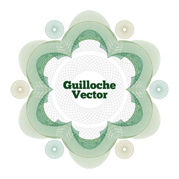 Guilloche — Stock Vector