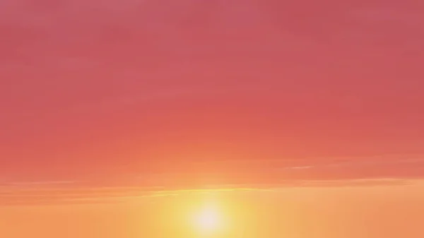 Rózsaszín Bolyhos Fehér Felhők Arany Naplemente Nyár Trópusi Természet Háttér — Stock Fotó