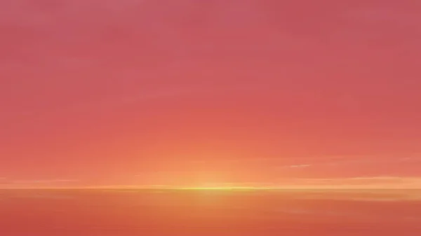 Rosa Himmel Fluffiga Vita Moln Guld Solnedgång Sommar Tropisk Natur — Stockfoto
