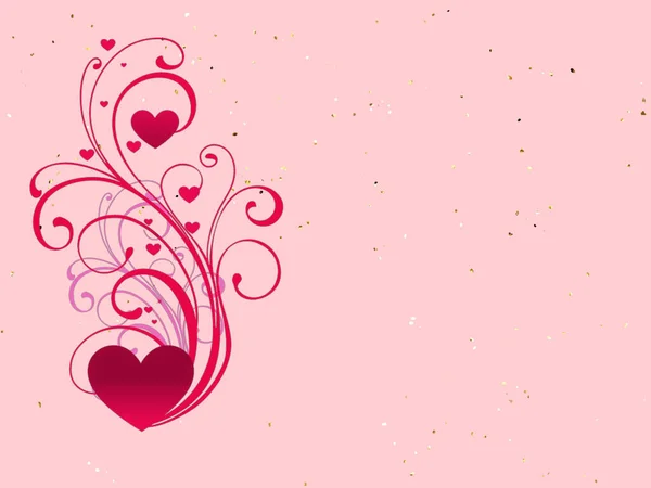 Happy Wishes Red Pink Background Text Lettering Valentine Day Wishes — Stock Photo, Image