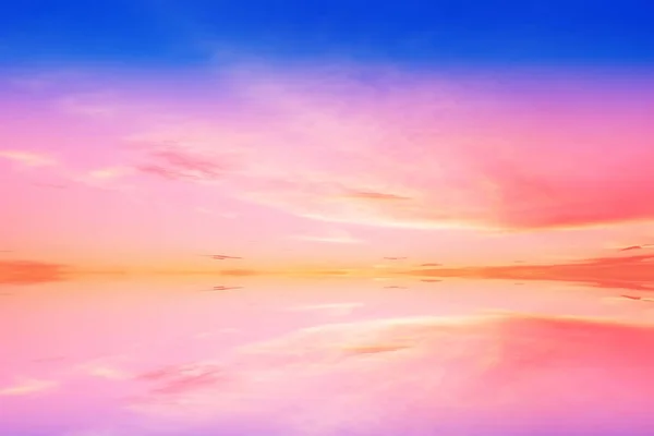 pink blue gold orange  tropical  sunset sea , blue  pink cloudy sky sunset light reflection on water wave reflection on horizon boat skyline nature landscape