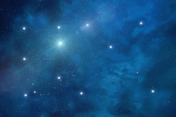 Gece yıldızlı gökyüzü kozmik gezegen ışığı Samanyolu yansıması galaksi uzay bulutsusu 