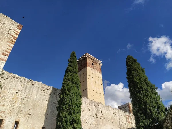 Montorio Castle Tower Verona Town — Stock Photo, Image