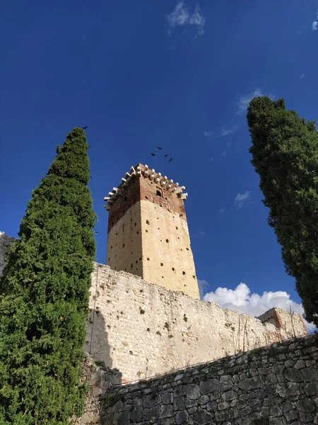 Torre Del Castello Montorio Verona — Foto Stock