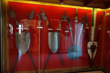 Ischia Adası 'ndaki Aragon kalesinde işkence odası.