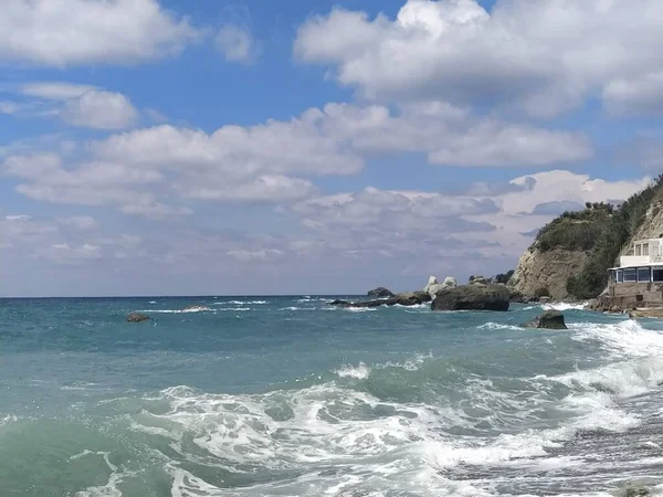 Praia Cava Dell Isola Ischia Nápoles — Fotografia de Stock