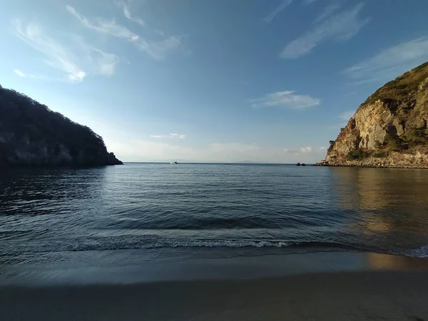 Ischia Adası Napoli Deki Aziz Montano Sahili — Stok fotoğraf