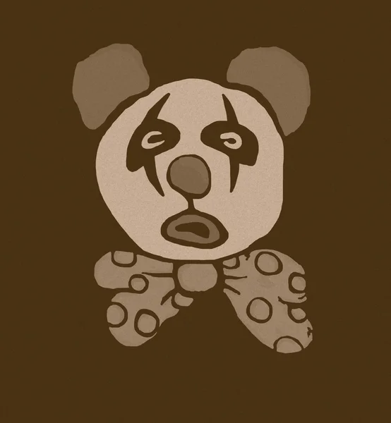 Panda klaun vinobraní — Stock fotografie
