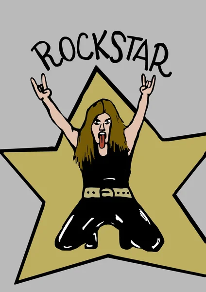 Rockstar. — Foto de Stock