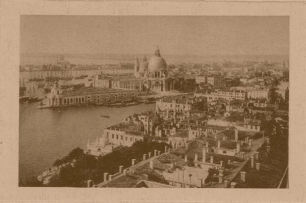 Vintage tampilan Venesia, Italia — Stok Foto