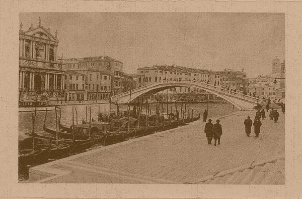 Nová stanice Bridge, Benátky, Itálie — Stock fotografie