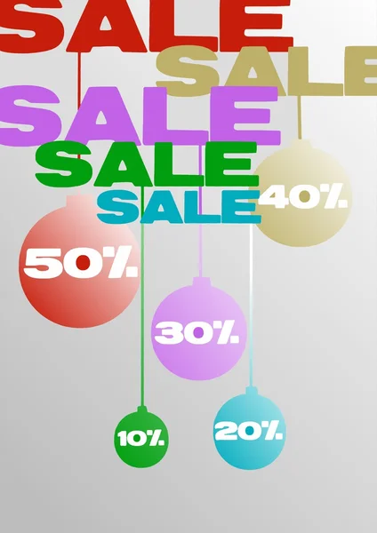 Christmas sales — Stock Photo, Image
