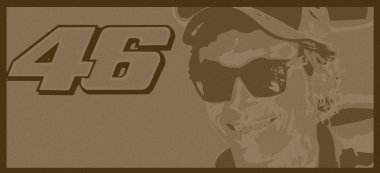 Valentino Rossi 46 vintage