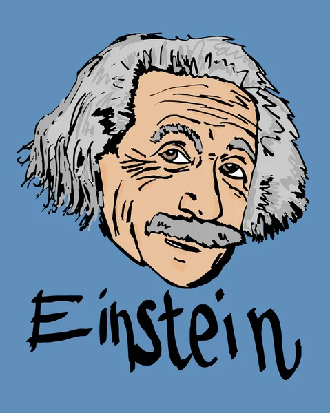 Albert Einstein. — Fotografia de Stock