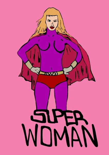 Super mujer —  Fotos de Stock