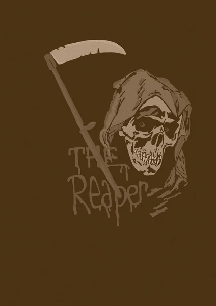 O vintage Reaper — Fotografia de Stock