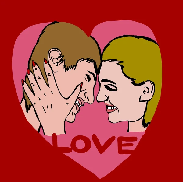 Lovers — Stock Photo, Image