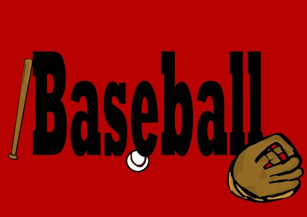 Baseball header — Stock Photo, Image