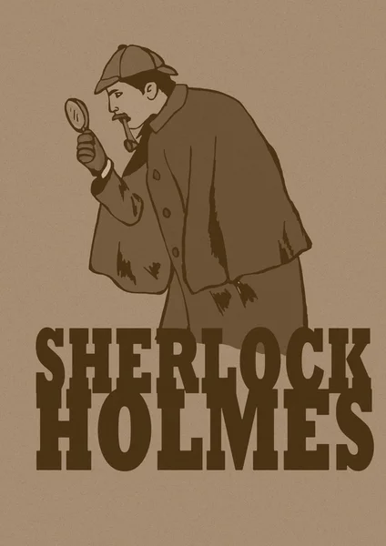 Sherlock investigar vintage —  Fotos de Stock