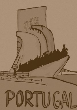 Keşifler vintage anıt