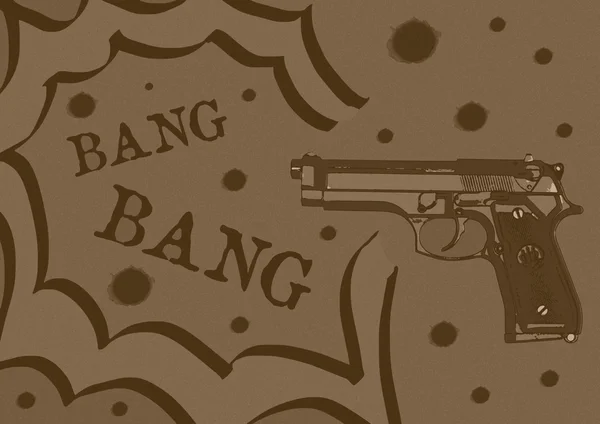 Bang bang vintage — Φωτογραφία Αρχείου