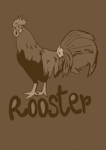 Rooster vintage