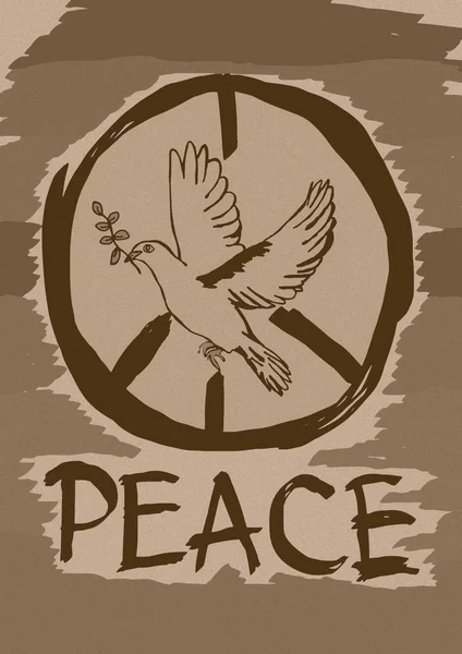 Peace vintage — Stock Photo, Image