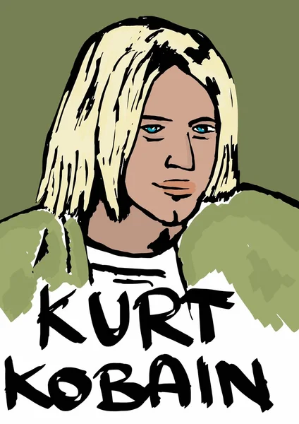 Kurt Kobain — Stockfoto