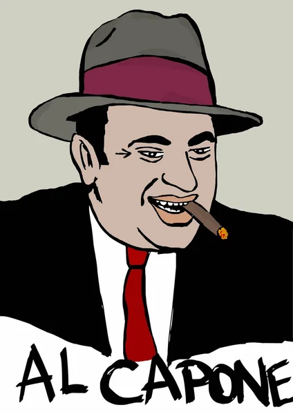 Al Capone. — Foto de Stock