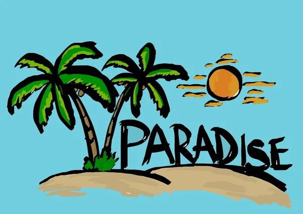 Paradis tropical — Photo