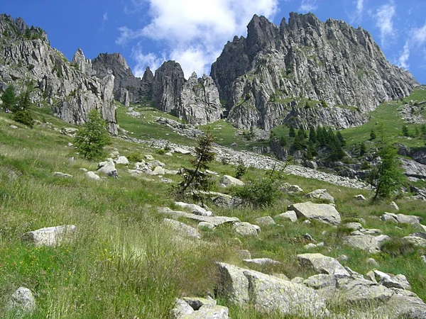 A Alta Via del Granito — Fotografia de Stock