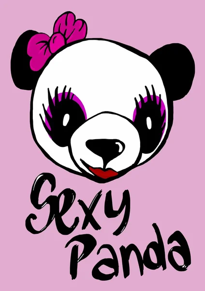 Panda sexy — Stok fotoğraf