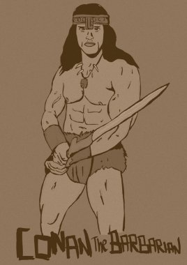 Conan barbar vintage