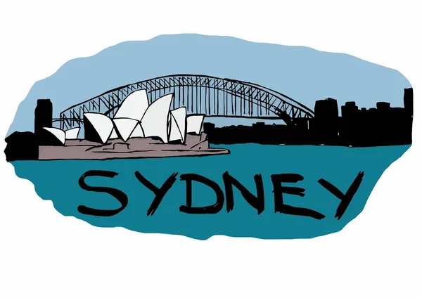 Imagem de Sydney na Austrália — Fotografia de Stock