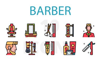 Berber simgelerinin vektör çizimi