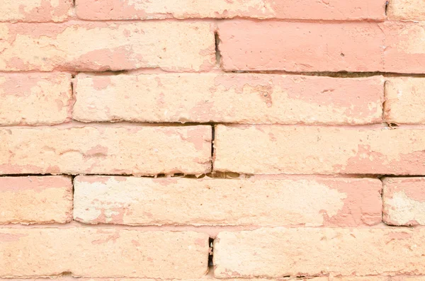 Altes Mauermuster aus braunen Ziegeln — Stockfoto