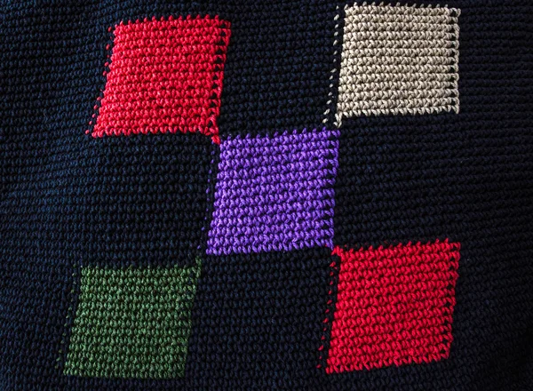 Fond en tissu tricoté — Photo