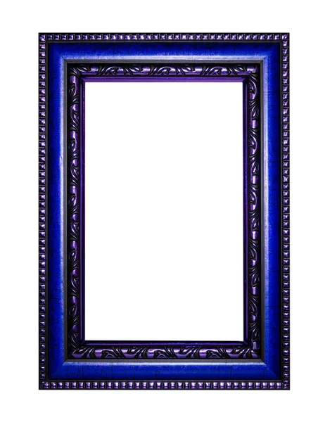 Wooden frame for painting or picture on white background — Stock Photo, Image