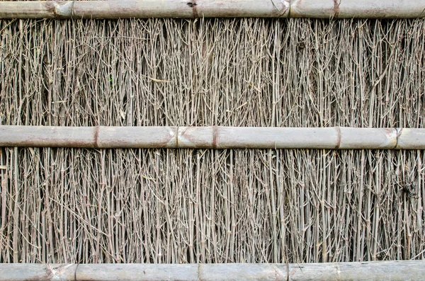 Cerca de bambú textura — Foto de Stock