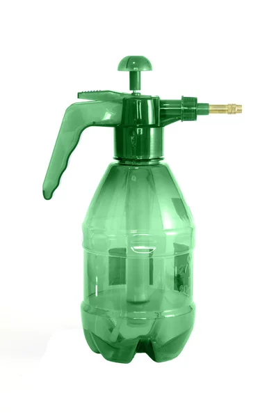 Drucksprühflasche auf weißem Hintergrund — Stockfoto